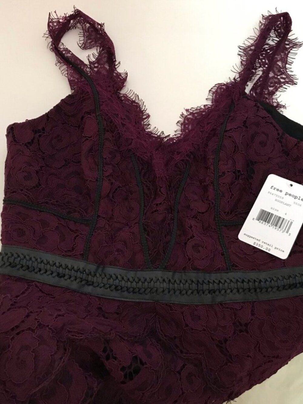 Free people Urban Outfitters Lace Maxi Dress 0562 - Picture 5 of 7